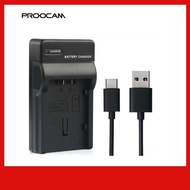PROOCAM LUMIX DMW‑BLH7E USB battery charger for PANASONIC LUMIX DMC GF7 LX15 GM5 1 CAMERA
