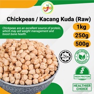 Ez Bizy Chickpeas / Kacang Kuda ( RAW )   鹰嘴豆- 1kg/500g/250g (SVATTA) Nuts Kacang Putih Kacang Kuda 