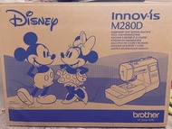 Brother M280D Embroidery Sewing Machine Disney Disneyland 兄弟牌鏽花衣車 刺繡绣花 廸士尼