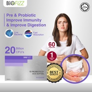 [Digestive Health] Biofizz Halal Probiotic + Gos Softgel 10in1 Probiotic & Prebiotics 60caps