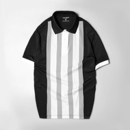 Men's polo T-shirt, Crocodile T-Shirt With Men'S Fashion Vertical Stripes - HK219