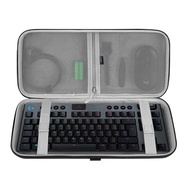 Tenkeyless Keyboard Case, Hard Shell Travel Carrying Bag for TKL 80% Compact 87 Key Computer Mechani