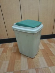 聯府KEYWAY CL26 (綠色)日式分類附蓋垃圾桶 掀蓋式垃圾桶 資源回收桶 26L
