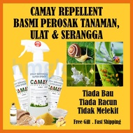Racun Organik Ulat, Kumbang, Bena, Siput Babi, Mealy Bugs, Aphids Camay Repellent Pest Repellent Cro