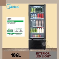 Midea Chiller Showcase 186L MSC-186BE