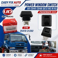 Power Window Switch 5PIN UD CD45 CD48 GE13 RG RI RJ 25410-31Z02 TRUCK