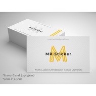 Name Card / Name Card / Business Card / Thank You Card / RSVP Card / Wedding Card