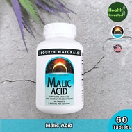 <Source Naturals> Malic Acid 60 Tablets Naturals