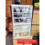 / Serving Rack 6-Tier Multipurpose Rack