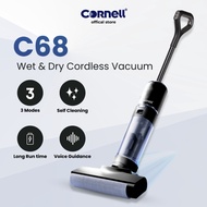 Cornell C68 Smart Cordless Wet Dry Vacuum Cleaner & Floor Washer, Self Cleaning, Edge Cleaning