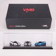 Vmb 1: 64 Koenigsegg Koenigsegg one1 Tricolor Commemorative Edition Set Resin Car Model
