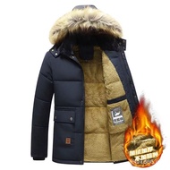 Man Winter Snow Cold Down Jacket Fleece Coat Parka Jacket Windproof C3US BYMW