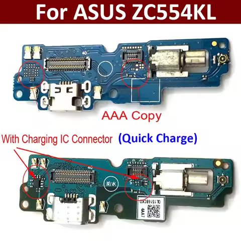 New For ASUS Zenfone 4 Max Pro ZC554KL USB Charging Dock Port Micro Charger Connector PCB Board Flex