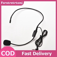 forstretrtomj Vocal Wired Headset Microphone microfono For Voice Amplifier Speaker Mike EN