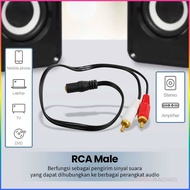 3.5mm Female to RCA Male HiFi Audio Adapter Cable 40cm