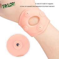 TAYLOR1 Magnetic Wrist Guard, Elastic Magnetic Sports Wrist Brace, Pressure Elbow Guard Unisex Soft Hollow Out Design Wrist Support Exercise