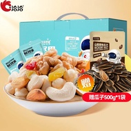 洽洽  每日坚果零食大礼包礼盒送礼礼品团购核桃碧根果零食炒货批发 洽洽每日坚果进化论750g