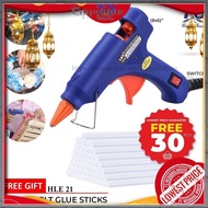 Hot Glue Gun / Gun Gam Panas / FREE 30PCS GG223-A / HLE21/ HLE20