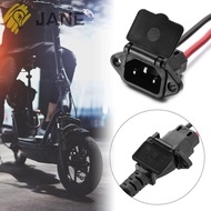 JANE 1/2/5pcs E-bike Battery Charger for 36V 48V Charging Plug Three Vertical Charging Socket