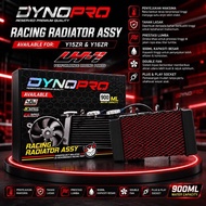 DYNOPRO RACING RADIATOR DOUBLE FAN 900ML [ CURVE ] Y15ZR Y15 Y16ZR Y16