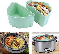 Silicone Crock Pot Liner, Slow Cooker Liner for 6/7/8 Qt Crock-Pots, Dishwasher Safe Reusable, BPA-F