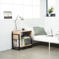 【LIJOY】床邊桌 床頭櫃 收納櫃 置物櫃 雙層收納櫃 臥室床邊桌