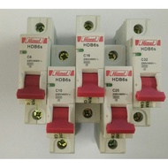 Himel HDB6s MCB 1P 6A 10A 16A 20A 32A