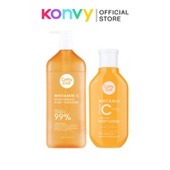 Cathy Doll Whitamin Vitamin C Arbutin Body Lotion/Brightening Body Cleanser