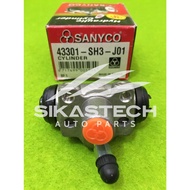 43301-SH3-J01 LEFT REAR WHEEL BRAKE CYLINDER MASTER REAR WHEEL DRUM BRAKE HONDA CIVIC SH4 GRAND 1.5 
