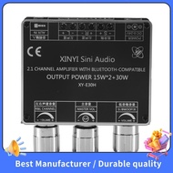 【NEW】XY-E30H 2.1 Channel Bluetooth 5.1 Audio Power Amplifier Board Module High and Low 15Wx2+30W Sub