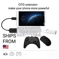 OTG Cable Android to Pendrive/Keyboard/Mouse Connector