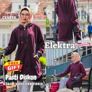 Elektra Burgundy Series Hijabers Jacket | By Hijacket