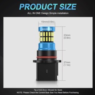 {SKDGW} MAXGTRS ไฟวิ่งกลางวัน SH23W 2X P13W PSX26W 3030 Led DRL ไฟตัดหมอกรถยนต์ Canbus สำหรับรถยนต์ 