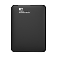 WD ฮาร์ดดิสพกพา (1TB สีดำ) รุ่น WD Elements WDBUZG0010BBK-WESN