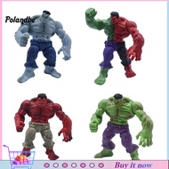 pe 4Pcs Hulk Figurine Realistic Collectible Long-lasting Marvel Avengers Hulk Action Figure Christmas Gift