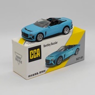 CCA 1: 64 Bentley MULLINER BACALAR 2021 Alloy Chassis Shock Absorber Car Model