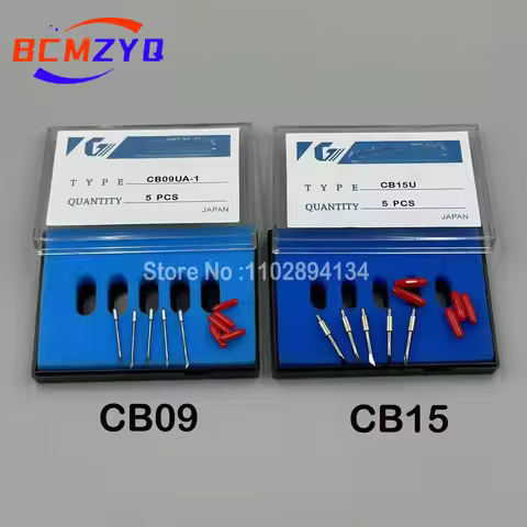 5PCS CB09 CB15 Knife Blade CB09UA-5 Cemented Carbide Knife For Graphtec CE5000 CE6000 CE3000 FC8600 