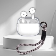 Case for HONOR CHOICE Earbuds X7e Active, TPU Transparent Earbuds Case Cover