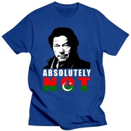 S-5XL Imran Khan T-Shirt Absolutely Not Pakistani Ex-Prime Minister Leader Political T-Shirt
