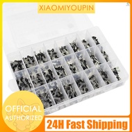 840Pcs/Box 24Values TO-92 Transistor Assortment Kit BC327 BC337 BC547 2N2222 3904 3906 C945 S8050 S9