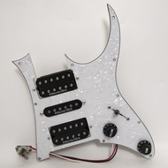 Prewired Pickguard Ibanez RG Guitar HSH Pick Guard White Pearl For Ibanez RG Series Electric Guitar