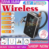 [✅SG Seller]Portable Electric Air Pump Wireless Tpms Air Compressor Tire Inflator Pump For Bicycle C