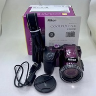 [USED] Nikon Digital Camera COOLPIX B500 40x optical zoom 16.02 million pixels AA battery Plum B500P