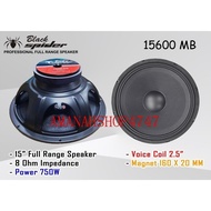 [ Baru] Speaker Komponen Black Spider 15600M Woofer Blackspider 15600