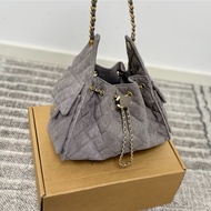 74e5 5 Bags Large Capacity Light Luxury All-Match Drawstring Chain Bag