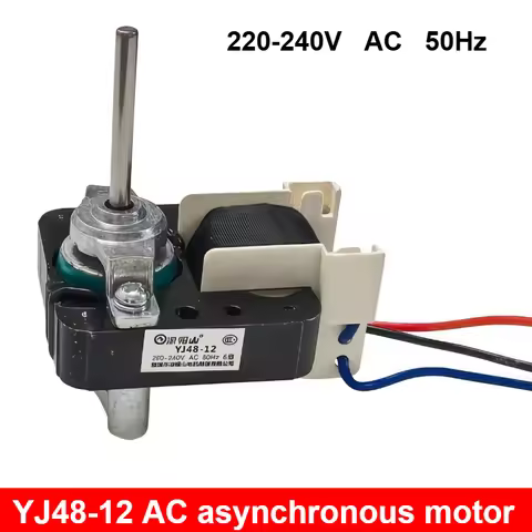 1pcs Yj48-12 start synchronous wheel capacitor 220v ac asynchronous desktop fan motor barbecue servo