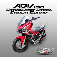⭐ ADV 150 FULL CRASH GUARD 304 PURE STAINLESS STEEL Motorcycle Armor CGM MOTO HONDA ADV150 ADVENTURE