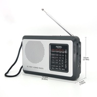 Two Outdoor Radio Portable Portable Manual Station fm Retro Cross-Border Search bc-r401 Band am Radi