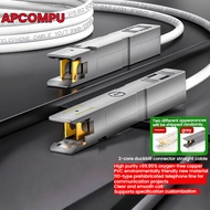 2-Conductor 110 Insulation Displacement Connector (IDC) to IDC Voice Grade Patch Cord