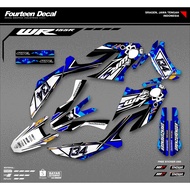 Decal wr 155 - yamaha wr 155 27 motorbike DECAL sticker